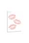 Lips Pink Love Metal Poster - Magnetic Wall Art Print - 2