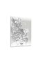 Doha City Map Metal Poster - Magnetic Wall Art Print - 2