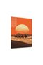 Desert Sunset Islamic Metal Poster - Magnetic Wall Art Print - 2
