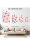 Checkerboard Hearts Love Metal Poster - Magnetic Wall Art Print - 7