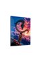 Dragon Summon Goku Anime Metal Poster - Magnetic Wall Art Print - 2