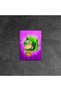 Halloween Worm Graffiti Metal Poster - Magnetic Wall Art Print - 4