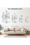 Geneva Switzerland City Map Metal Poster - Magnetic Wall Art Print - 8
