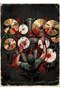 Drummer Music Metal Poster - Magnetic Wall Art Print