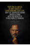 Steve Jobs Motivational Metal Poster - Magnetic Wall Art Print