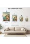 Vintage Positano Travel Metal Poster - Magnetic Wall Art Print - 8