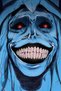 Smiling Statue Anime Metal Poster - Magnetic Wall Art Print