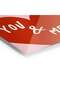 You and Me Big Red Heart Love Metal Poster - Magnetic Wall Art Print - 3