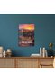 Granada Spain Alhambra Sunset Travel Metal Poster - Magnetic Wall Art Print - 6