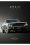 1968 Ford Mustang Car Metal Poster - Magnetic Wall Art Print