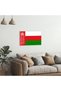 Oman Flag Metal Poster - Magnetic Wall Art Print - 3