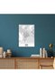 Baku Azerbaijan City Map Metal Poster - Magnetic Wall Art Print - 6