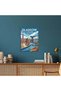 Glasgow Scotland Travel Metal Poster - Magnetic Wall Art Print - 6