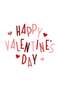Happy Valentine's Day Love Metal Poster - Magnetic Wall Art Print