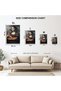 Mona Lisa Eating Pizza Pop Art Metal Poster - Magnetic Wall Art Print - 7