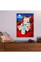 Gaming Cat and Monster Metal Poster - Magnetic Wall Art Print - 5