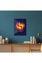 Superman Shield Pop Art Metal Poster - Magnetic Wall Art Print - 6