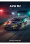 BMW M3 Touring Race Car Metal Poster - Magnetic Wall Art Print