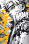 Naruto Uzumaki Anime Metal Poster - Magnetic Wall Art Print
