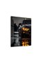 Black BMW in Rain Car Metal Poster - Magnetic Wall Art Print - 2