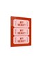 My Heart Ticket Love Metal Poster - Magnetic Wall Art Print - 2