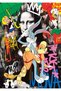 Buggs and Lola Graffiti Metal Poster - Magnetic Wall Art Print