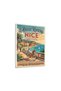 Vintage Nice Riviera Travel Metal Poster - Magnetic Wall Art Print - 2
