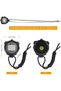 Sport Stopwatch Timer, Waterproof Digital Timer with Large LCD Display and Split Function, Ac - 6