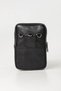 Men's Genuine Leather Hand and Shoulder Bag with Zipper, Multi-Compartment, Daily Use Bag, Black 31708 - 5