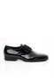Italian Style Internal and External Natural Laced Patent Leather Men's Shoes Black T15268-01 - 4