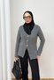 Buttoned Knitwear Cardigan 94-5029 - 6