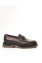 Italian Style Internal and External Natural Buckle Leather Men's Shoes Brown T15207-03 - 3