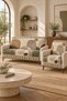 Multi-Purpose Sofa Cover,Sofa Bed Cover Set with Non-Slip Sponge 3,3,1,1 - 3