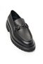 Italian Style Internal and External Natural Leather Men's Shoes Black T14281 - 4