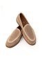Italian Style Internal and External Natural Leather Suede Men's Shoes Beige T15211-09 - 2