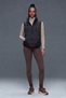 Women's Stand Collar Zipper Pocket Puffer Vest Seasonal Short Padded Sports Vest Sb-0089 - 2