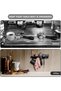 Wall Mounted Coffee Station Organizer, 54mm/2.1'' - 4