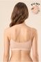 6-Pack Women's Padded String Strap Bustier – Supportive Breast Pad Bra Tank Top, Casual and Comfortable Everyday Underwear - 2