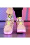 Kids Two Wheel Roller Shoes Rechargeable LED Flash Light Sneaker Skate Heelys Shoes - 2