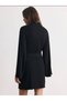 Women's Combed Cotton Viscose Dressing Gown – Belted Comfortable Maternity and Nightgown Top for Home Wear - 5