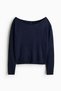 Off-the-shoulder jumper - 5