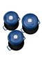 24 cm Deep-24 cm Shallow-28 cm Shallow Cookware Set - 3