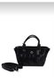 Women's a Quality Black 24X15 cm Hand and Shoulder Bag - 2