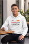 Unisex White Hooded Sweatshirt – Red Bull Racing Verstappen F1 Printed Hoodie