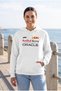 Unisex White Hooded Sweatshirt – Red Bull Racing Verstappen F1 Printed Hoodie - 3