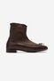 Vista Brown Knitted Ankle Bow Women's Boots - 5