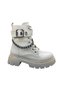 Thick Sole Chain Detailed Women's Boots - 3