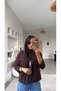 Hooded Detailed Blazer Jacket - 2