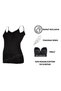 6349 Women's Padded Lycra Strapless Tank Top Single - 2