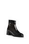 Z820402109 Black Low Heeled Women's Boots - 5